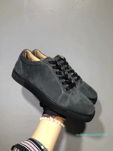 

new arrival mens women white/gold leathe spikes high red bottom sneakers,brand casual shoes 36-47 09r, Black