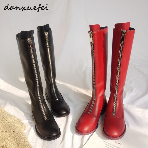 leather knee high boots sale