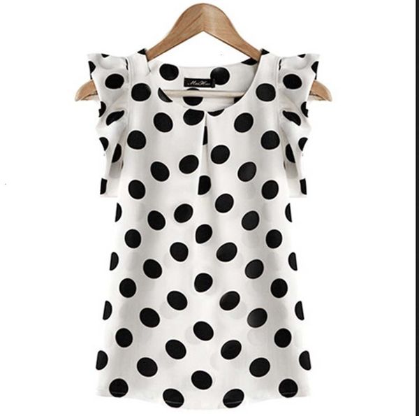 

женская одежда летняя блузка женщины новые рубашки блуза лотус вскользь лета женщин о с коротким рукавом шифон груза падения хорошего качест, White