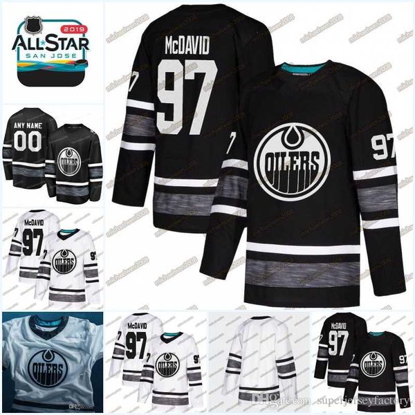

Edmonton Oilers Men 2019 All Star Game Jersey ConnorMcDavid Zack Kassian Mikko Koskinen Kyle Brodziak Milan Lucic Talbot Hockey Jerseys
