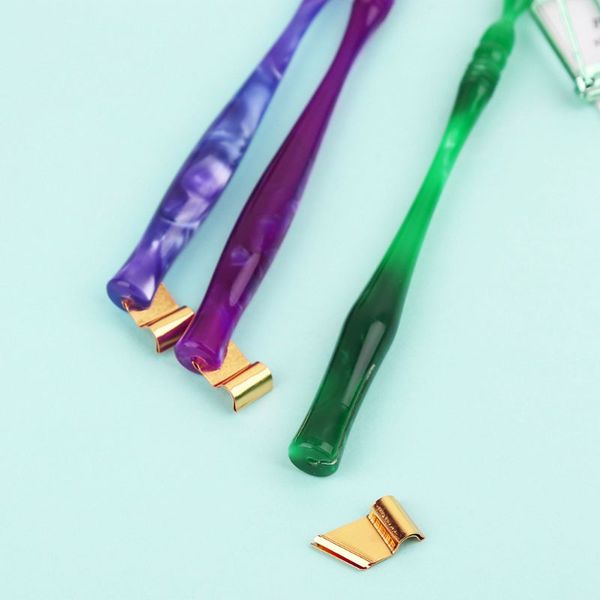 

english oblique calligraphy dip pen nib holder antique fountain gift 3 colors l41e