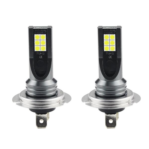 

car fog light 3030 12led h7 dc12v-24v 24w led headlight daytime running light led bulb