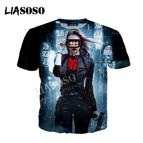 

liasoso последние 3d печать полиэстер япония хай-стрит функции женщины воин молния с капюшоном одежда мужчины женщины спортивная одежда cx50, Black