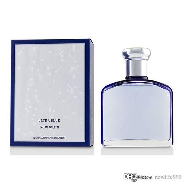 

perfumes for man ultra blue natural spray large capacity mixed fragrance 125ml/4.2fl.oz edt and fast delivery