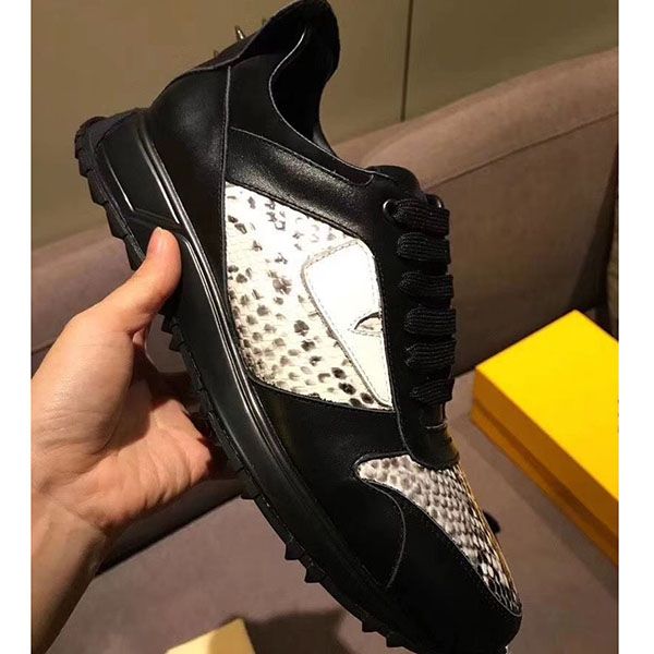 

designer casualreal leather mens shoes yellow eyes little monster casual shoes lace-up fashion shoes 38-45 ca23, Black