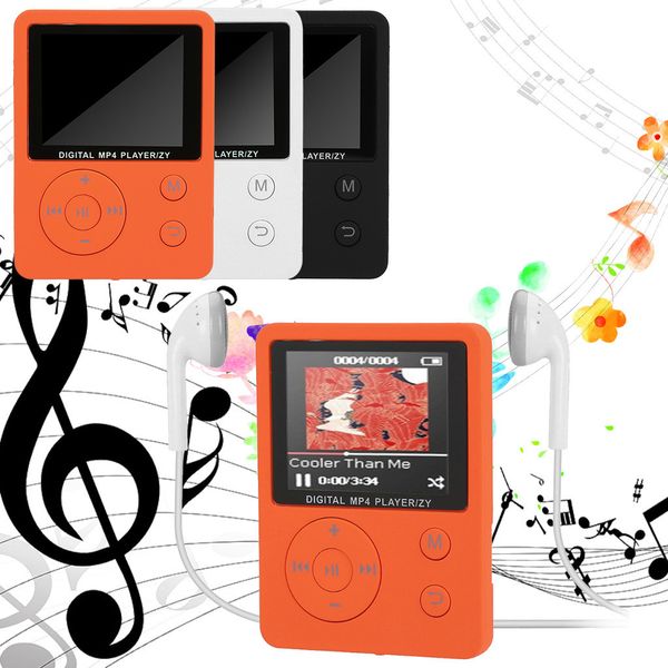 

portable mp4 music player 1.8inch color screen fm radio recorder video movie