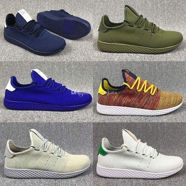 

originals pharrell williams xtennis hu primeknit men women running shoes sneaker runner sports shoes us 5-11