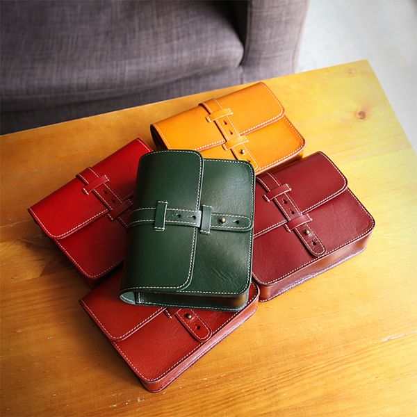 

2019 new literary style original handmade women's bag in cowhide