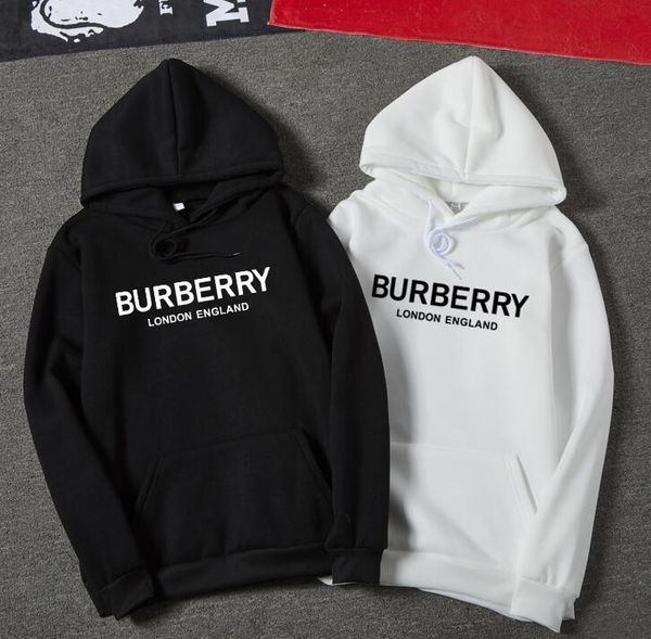 

luxury hoodie men women embroidery pullover hoodie long sleeve casual mens designerss hoodies sweatshirt size, Black
