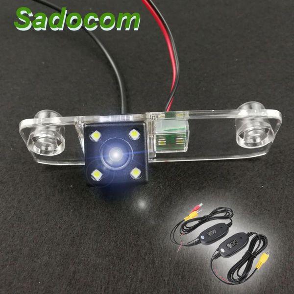 

for elantra accent tucson veracruz sonata terracan car ccd 4 leds night vision backup parking reversing rear view camera