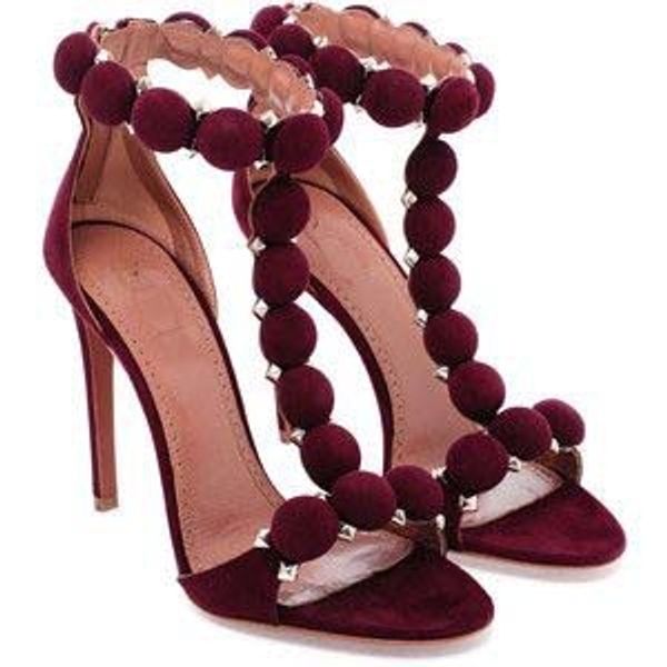 

new style trendn sandals round ball t strap cover heel lady pumps female party banquet shoe, Black