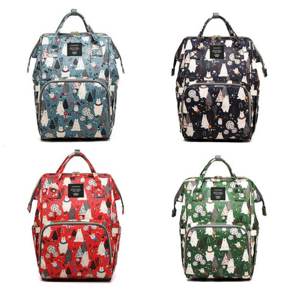 

fashion mummy maternity nappy bag large capacity baby bag travel backpack nursing for baby care bear