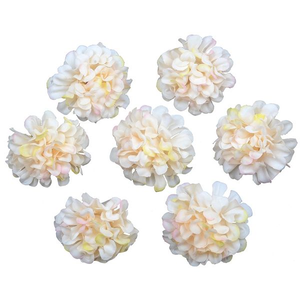 

10pcs/lot 4cm artificial flower silk chrysanthemum head for wedding decoration diy wreath scrapbooking craft fake flowers