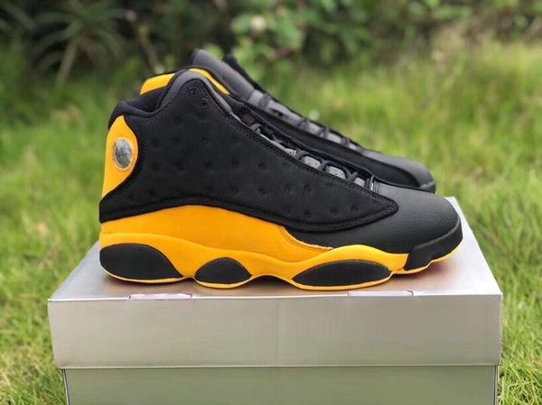 

discount mens basketball shoes upgraded version anthony 13s 13 black cat chicago playoff royal sports sneakers shoes sale