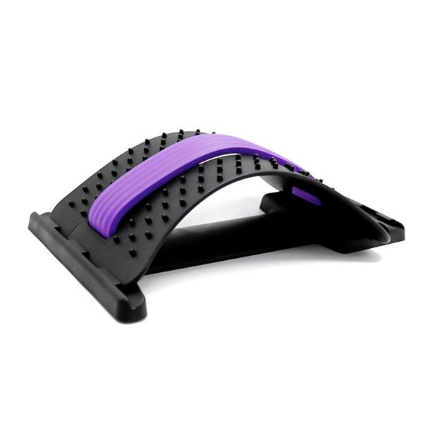 

relief lumbar traction stretching yoga device back massage board prevention lumbar disc herniation brace fitness equipment