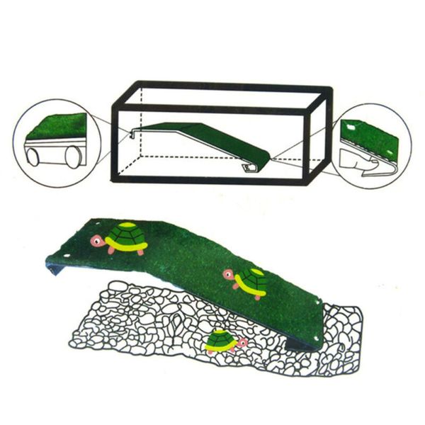 

simulation lawn tortoise crawler roof terrace turtle pool floating island dorsal bask platform aquarium decoration accessories