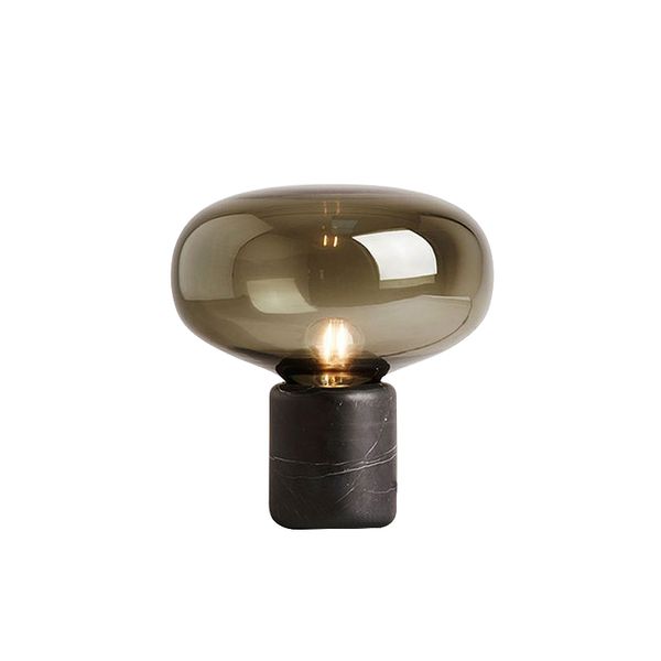 

new led modern table lamp desk lamps bedroom bed lamp office living room light fitting marble grass creativity