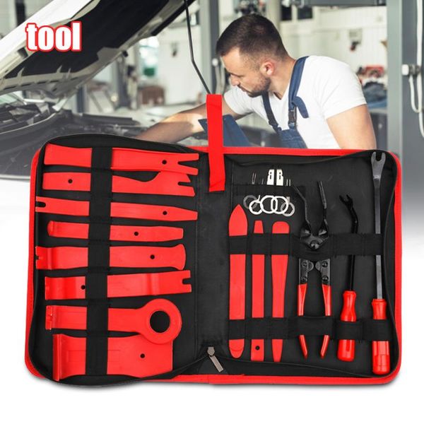 

19pcs auto audio trim removal tool set repair tool car accessories kit xr657
