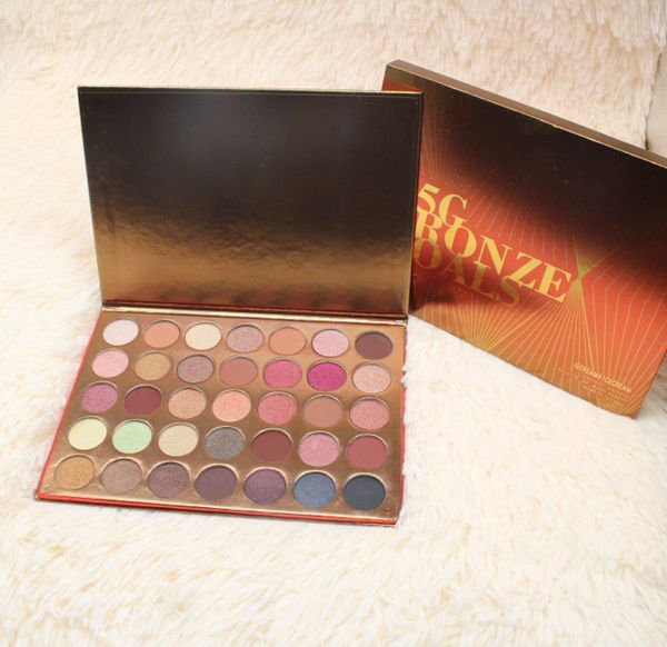 

Factory direct makeup brand palette 35color bronze eye hadow palette highlighter eye hadow powder dhl hipping