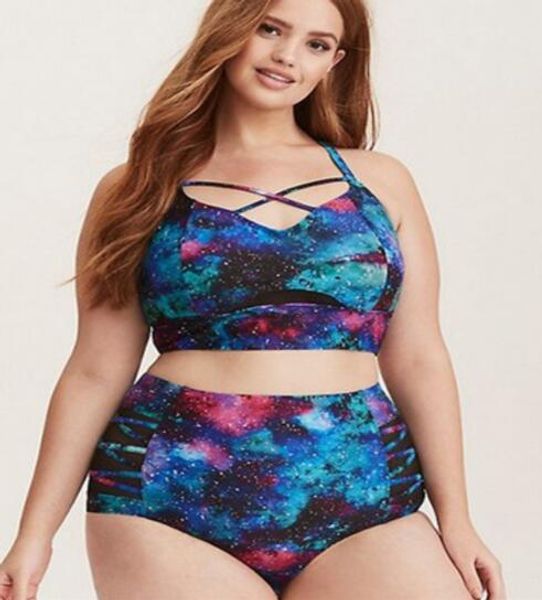 2024 Designer plus Big Lotus spalla costumi da bagno donna grassa di grandi dimensioni solido una spalla un pezzo costumi da bagno Bikini Triangolo sexy