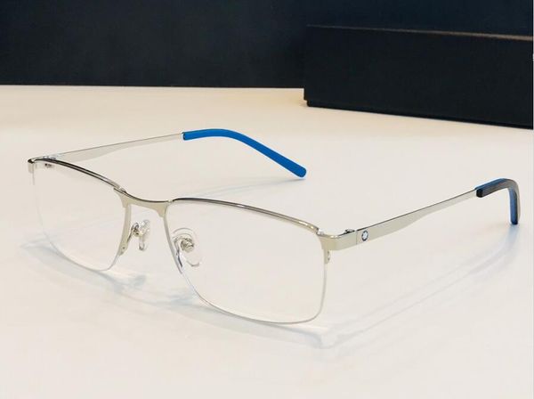 

new eyeglasses frame 0107 plank frame glasses frame restoring ancient ways oculos de grau men and women myopia eye glasses frames, Silver