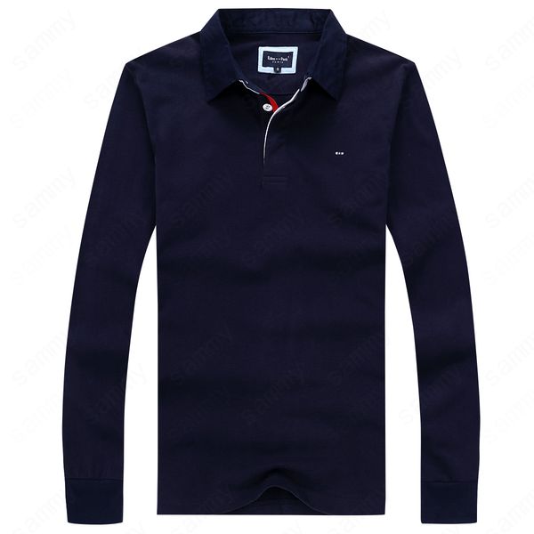 

2019 бестселлера новых eden park homme мужская с длинным рукавом чистого хлопка утолщенные высокого качества бизнес досуг стиль трехцветный, White;black