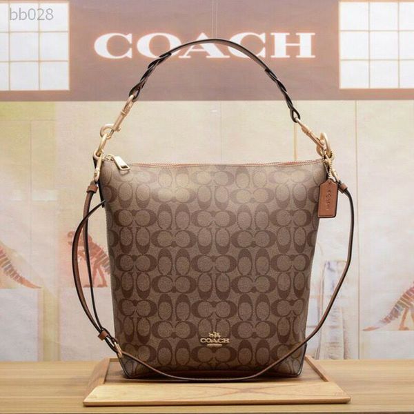 

leisure luxurys women's bag 2019 new medium presbyopia bucket bag shoulder messenger chain bucket bags handbags