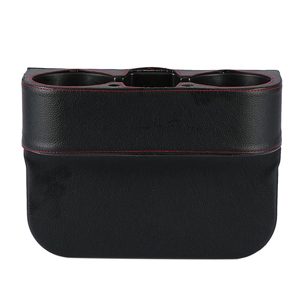 

car seat organizer space filler pocket with leather cover portable universal multifunctional car cup holder wedge space catcher