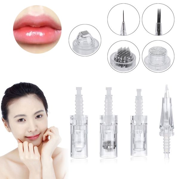 

nc260 bayonet type microneedles cartridge tips roller for electric auto stamp dermapen dr pen hair growth skin whitening spa face lifting sh