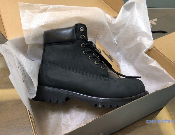 

mens womens fashion snow martin boots luxury designer leather shoes boots trainers hiking outdoor casual boots shoes sneakers, Black