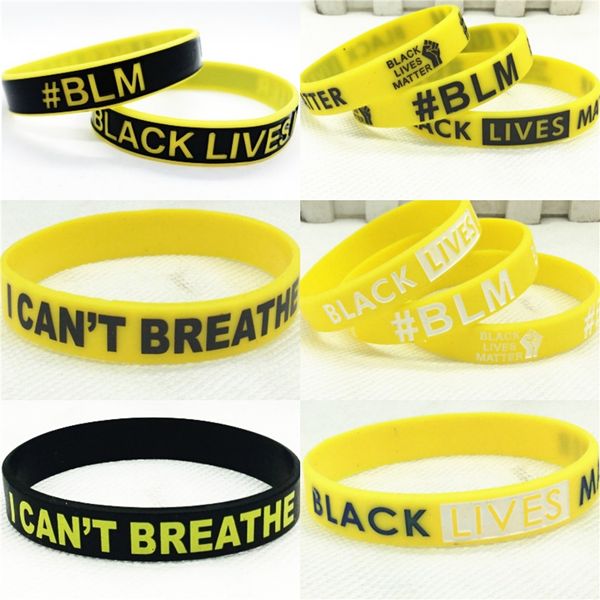 

black lives matter100 1 pcs navy blue solid silicone bracelets for promotion s040203 #74644