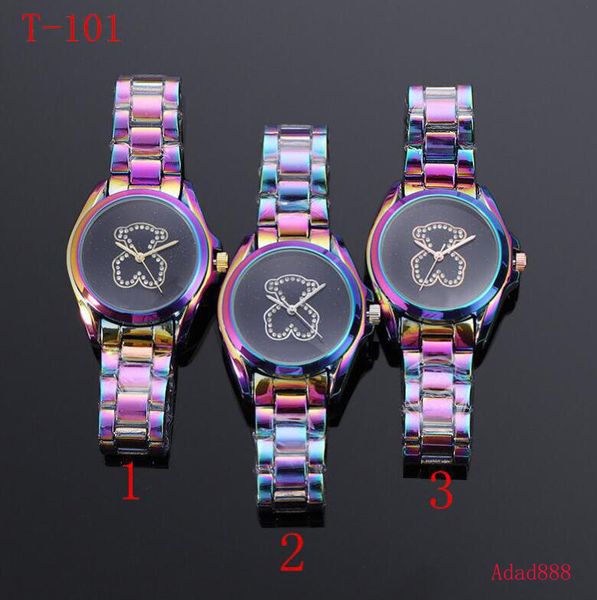 

Новая нержавеющая сталь Женщины Медвежонок смотреть высокое качество Наручные ч