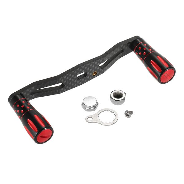 

carbon fiber fishing reel handle for bait casting strong fishing reel rocker left / right hand interchangeable fishing gear