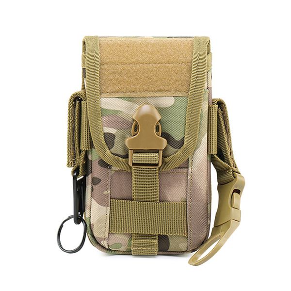 

multifunction small outdoor sport molle tactical army waist phone card case bag pouch for trekking hiking travel bag