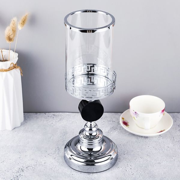 

europe style wedding decoration crystal candlestick candle holder for coffee dining table wedding christmas home decor ch301