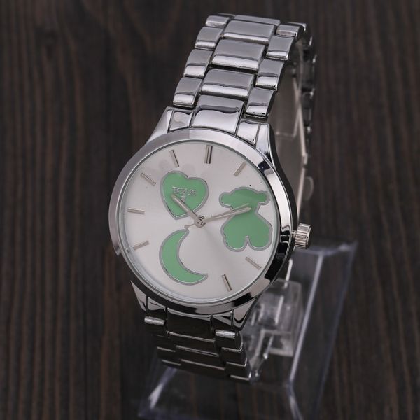 

2020 designer watches luxury watches men and women butterfly clasp quartz watch tous brand contracted style fashion accessories, Slivery;brown