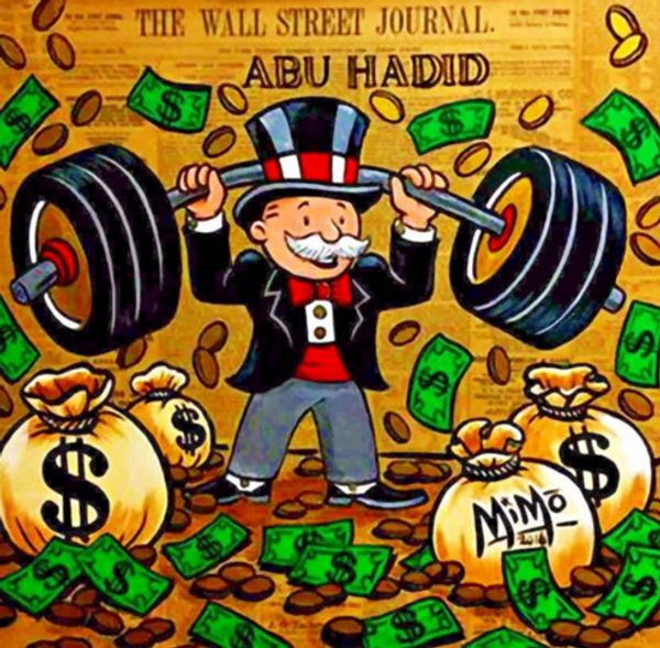 

alec monopoly oil painting on canvas urban art decor heavy weights wall art handcrafts /hd print 191009