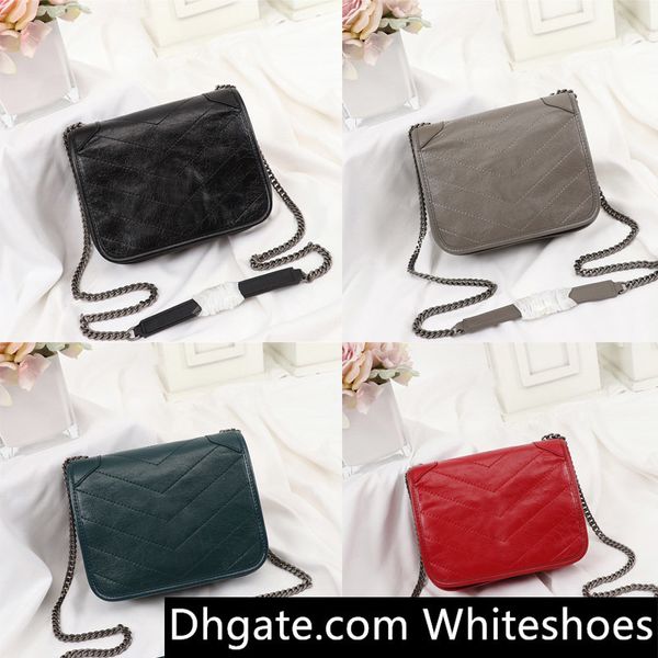 

womens luxury designer bag handbags niki chain bag fashion designer crossbody bag women flap handbags y shoulder messenger bags