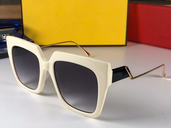 

wholesale-0354 sunglasses for women designer popular fashion 0354s summer square style uv protection lens come with case, White;black
