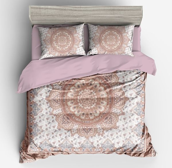 

geometric ethnic morocco bedding set bohemian duvet cover set bed linen