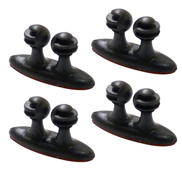 

lot adhesive car charger line clasp clamp headphoneb cable clip clamps