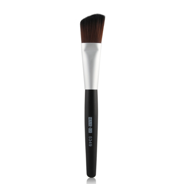 

1pc/set oblique foundation makeup brush nylon fiber natural handle art manicure cosmetic tools mag5349