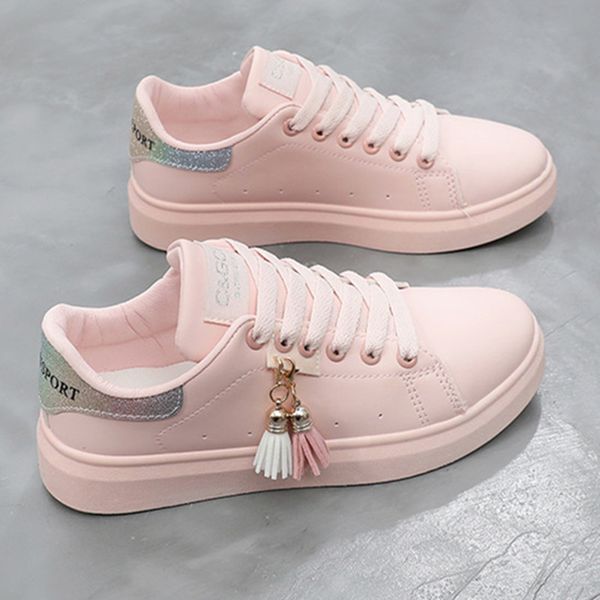 

summer shoes ladies 2020 fashion women's round toe female footwear autumn modis small new dress cross fall rubber lace-up, Black