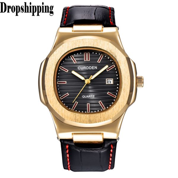 

luxury famous men watches business men's watch male casual watch clock fashion analog quarts masculino#zd, Slivery;brown