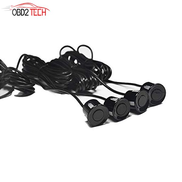 

4pcs/lot]22mm sensors buzzer no drill hole saw 22mm car parking sensor kit reverse radar sound alert indicator system