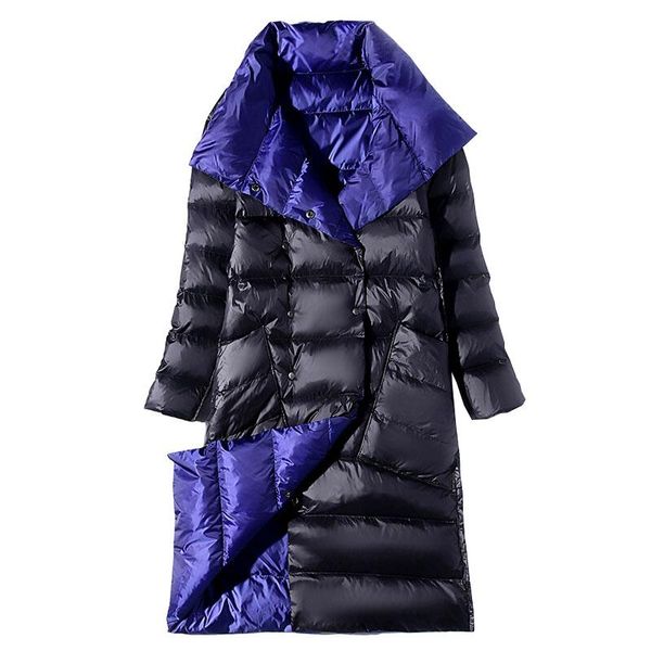 

winter down coat women jackets new 2019 winter down jacket women coats long slim thickening warm female pakra black