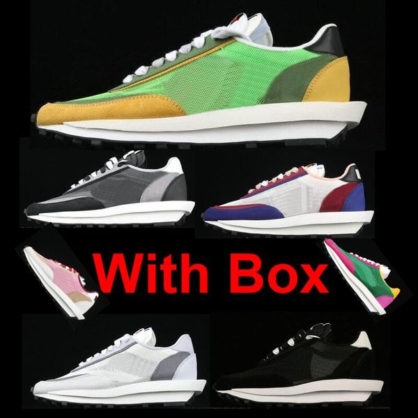 

2019 sacai x lvd waffle daybreak wholesale running shoes with box mens trainers classic sport sneakers size 36-45