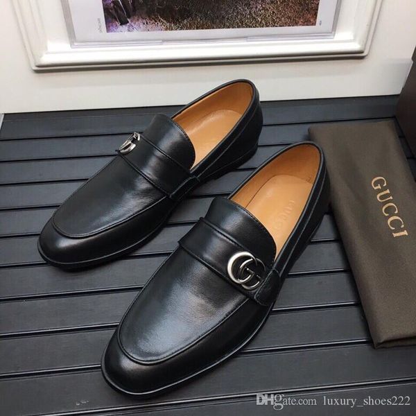 

2020 latest black leather casual shoes men casual shoes fashion trend comfortable shoe size 38-45 type 39745400588