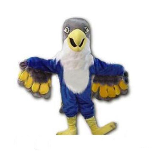 Acheter Personnalisé Costume De Mascotte Bleu Falcon Personnage De Dessin Animé Aigle Oiseau Mascotte Costume Mascota Costume Costume Déguisement De