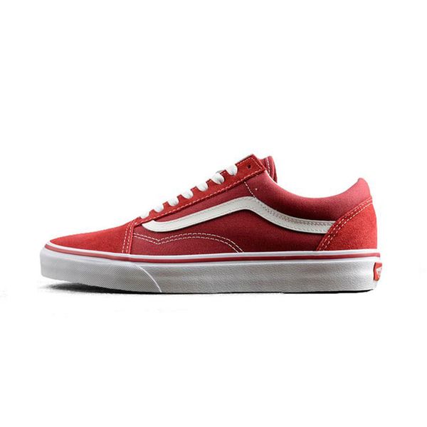 red vans shoes for men